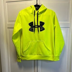 Under Armour UA Storm Fleece Lined Pullover With Hoodie Size Women’s Medium